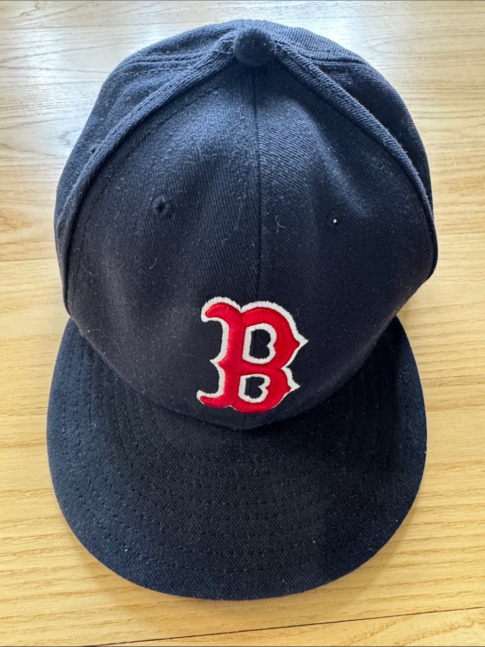 New Era 59FIFTY Boston Red Sox Fitted Hat Size 7 5/8 MLB Cap